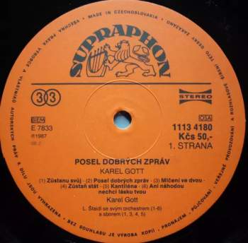 Karel Gott: Posel Dobrých Zpráv