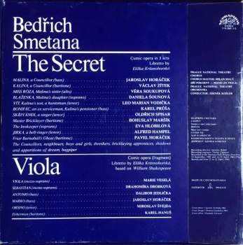 Bedřich Smetana: The Secret, Viola