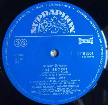 Bedřich Smetana: The Secret, Viola