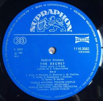 Bedřich Smetana: The Secret, Viola