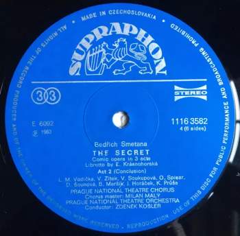 Bedřich Smetana: The Secret, Viola