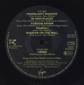 Mike Oldfield: Crises