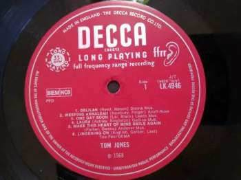 Tom Jones: Delilah CLR