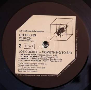 Joe Cocker: Something To Say