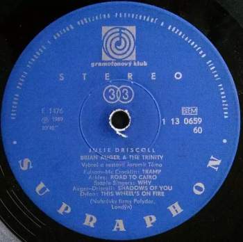 Brian Auger & The Trinity Julie Driscoll: Julie Driscoll Brian Auger & Trinity