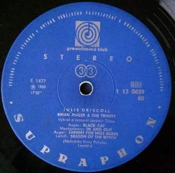 Brian Auger & The Trinity Julie Driscoll: Julie Driscoll Brian Auger & Trinity