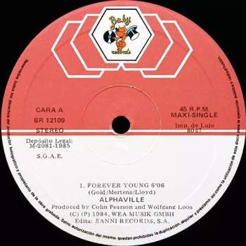 Alphaville: Forever Young = Siempre Joven (Special Dance Mix)
