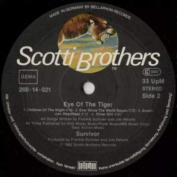 Survivor: Eye Of The Tiger CLR