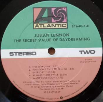 Julian Lennon: The Secret Value Of Daydreaming