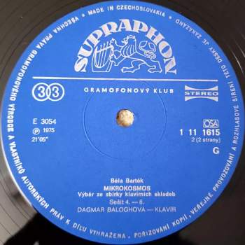 Béla Bartók: Mikrokosmos - (Sbírka Klavírních Skladeb [Výběr])