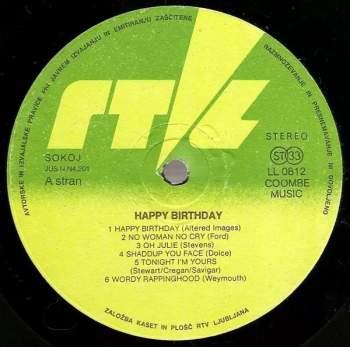 Unknown Artist: Happy Birthday