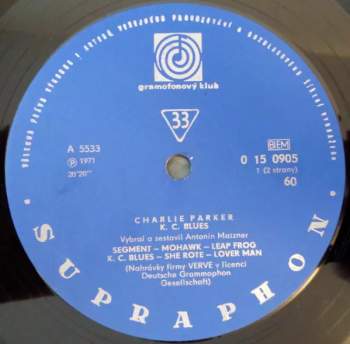 Charlie Parker: K. C. Blues