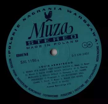 Louis Armstrong: Live Recording