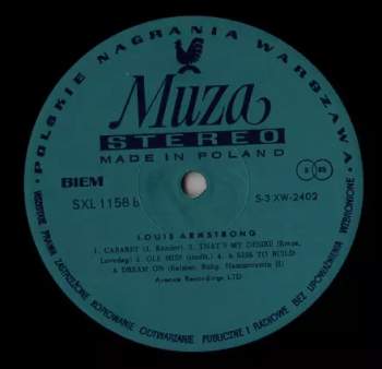 Louis Armstrong: Live Recording