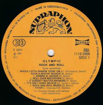 Olympic: Rock And Roll