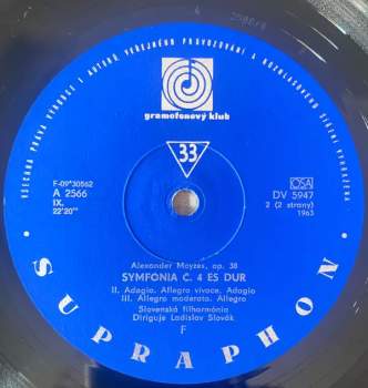 Slovak Radio Symphony Orchestra: Symphonie C.4 Es Dur Op.38