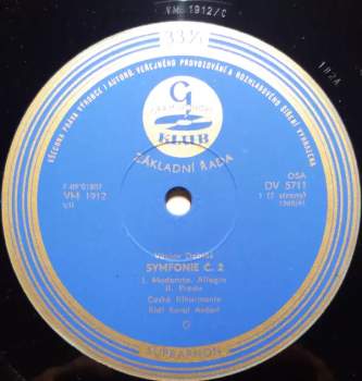 The Czech Philharmonic Orchestra: Symfonie  2