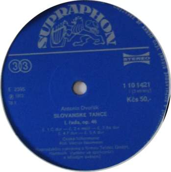 The Czech Philharmonic Orchestra: Slovanské Tance, Česká Suita