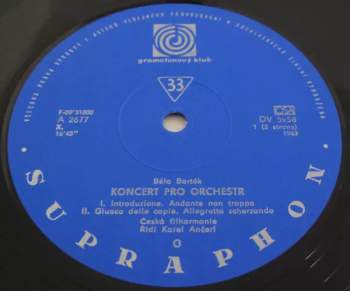 The Czech Philharmonic Orchestra: Koncert Pro Orchestr