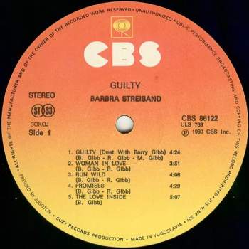 Barbra Streisand: Guilty