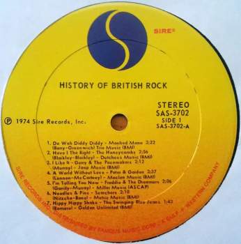Various: History Of British Rock