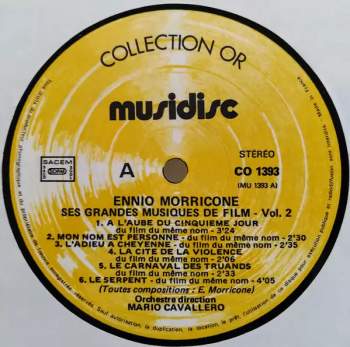 Ennio Morricone: Ses Grandes Musiques De Film Vol. 2