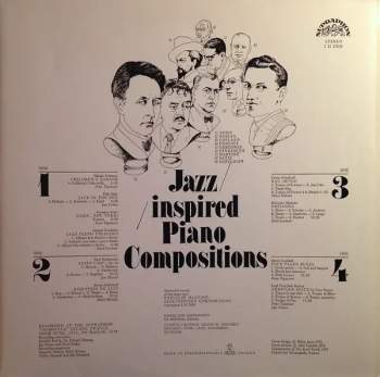 Bohuslav Martinů: Jazz-Inspired Piano Compositions