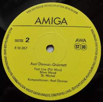Axel Donner Quartett: Axel Donner Quartett