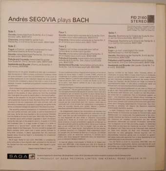 Johann Sebastian Bach: Andrés Segovia Plays Bach