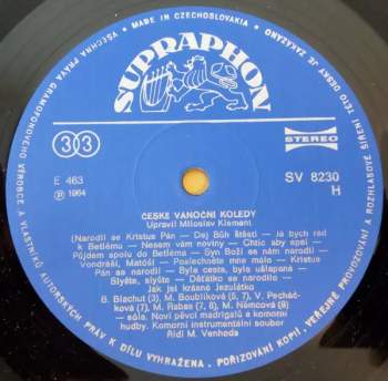 Miroslav Venhoda: České Vánoční Koledy / Koledy Evropských Národů