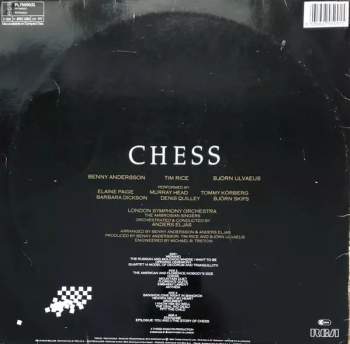 Benny Andersson: Chess CLR