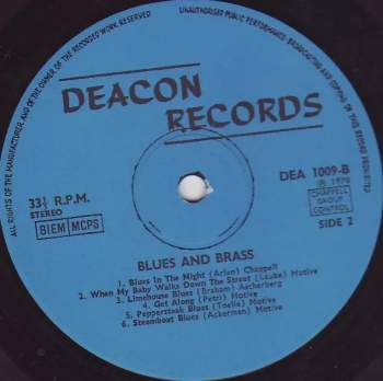 Unknown Artist: The Exciting Combination Of Blues And Brass
