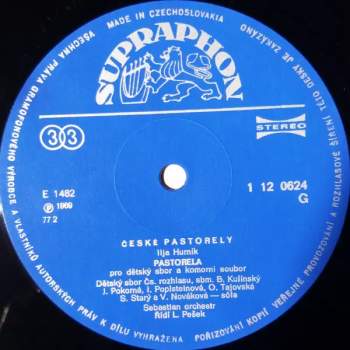 Various: České Pastorely