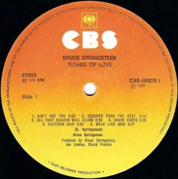 Bruce Springsteen: Tunnel Of Love