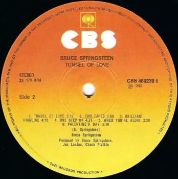 Bruce Springsteen: Tunnel Of Love