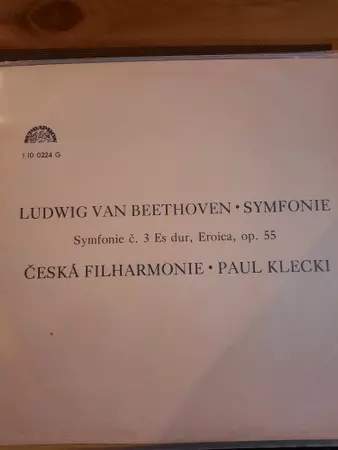 The Czech Philharmonic Orchestra: Symfonie Č 3 Es Dur, Eroica, Op 55