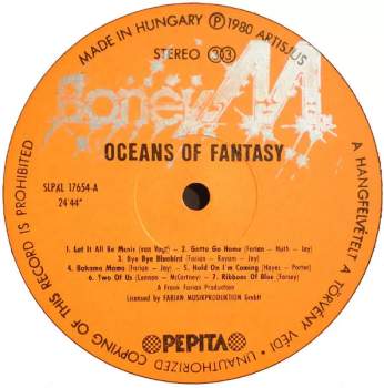 Boney M.: Oceans Of Fantasy