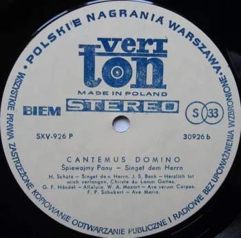 Chór Kościoła Najświętszego Zbawiciela W Zielonej Górze: Cantemus Domino 