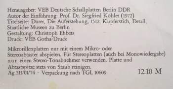 Heinrich Schütz: Auferstehungshistorie SWV 50