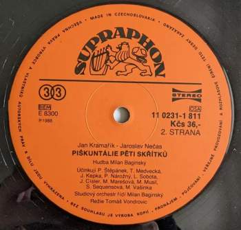Jaroslav Nečas: Piškuntálie Pěti Skřítků