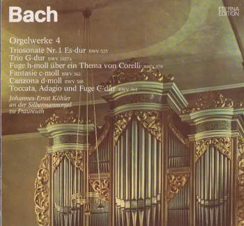 Orgelwerke 4 (Triosonate Nr. 1 Es-dur BWV 525 / Trio G-dur BWV 1027a / Fuge H-moll Über Ein Thema Von Corelli BWV 579 / Fantasie C-moll BWV 562 / Canzona D-moll BWV 588 / Toccata, Adagio Und Fuge C-dur BWV 564)