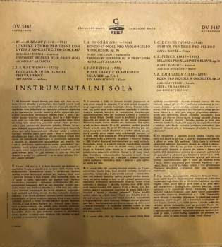 Johann Sebastian Bach: Instrumentální Sóla