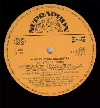 Gustav Brom: Gustav Brom Hraje Swing