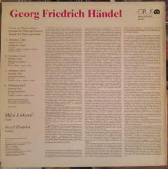 Georg Friedrich Händel: Sonatas For Flute And Guitar