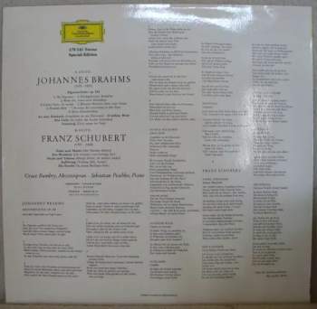 Johannes Brahms: Singt Lieder von Franz Schubert Und Johannes Brahms