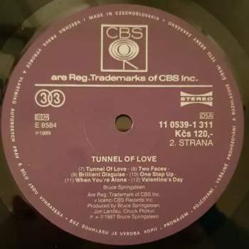 Bruce Springsteen: Tunnel Of Love