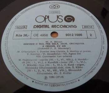 Wolfgang Amadeus Mozart: Requiem K.626