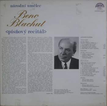 Beno Blachut: Písňový Recitál