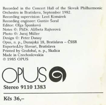 Slovak Philharmonic Orchestra: Symphony No. 86 In D Major / Symphony No. 87 In A Major