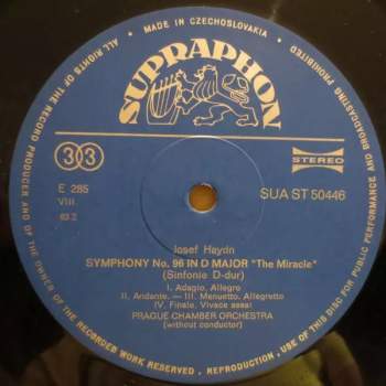 Prague Chamber Orchestra: Symphony No. 73 "La Chasse" · Symphony No. 96 "The Miracle"